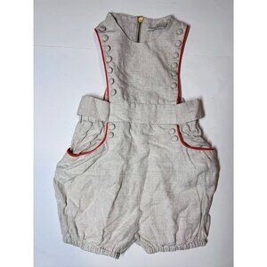 Boys Carbon Soldier Romper 2t